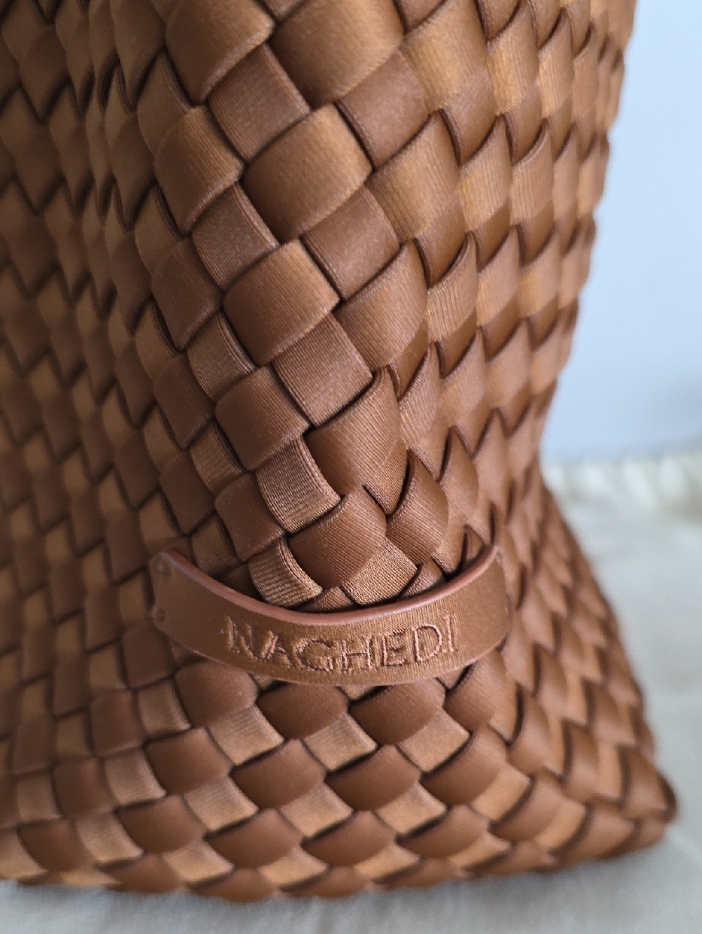 NWT Naghedi Nomad Medium Hobo In Teak - Picture 4 of 14